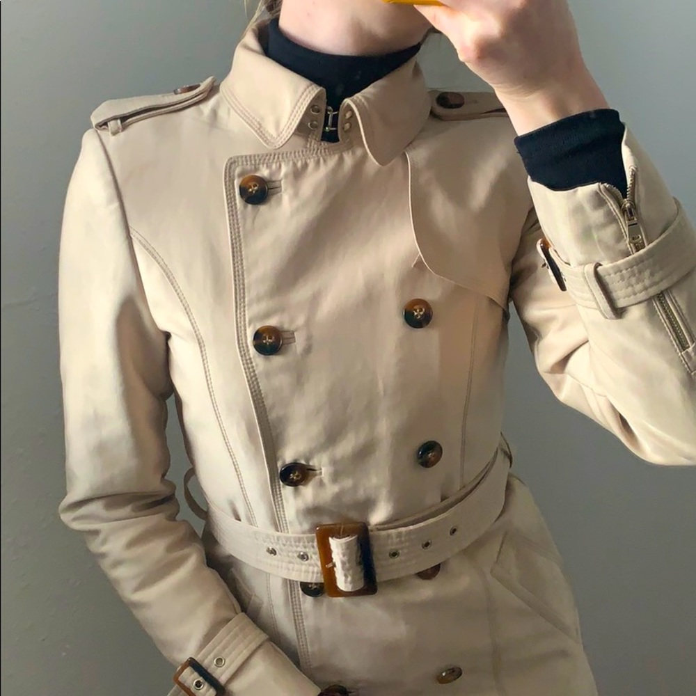 Gorgeous Zara Short Trench Coat